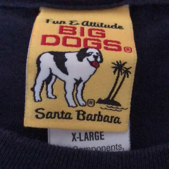 Vintage Y2K Big Dogs Dad Tee Shirt - Picture 10 of 12